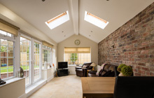 The Square single storey extension leads